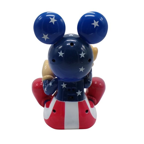 VTG Animatronic Patriotic Red White & Blue Bubble Blower Toy-Tested Works - Picture 3 of 6